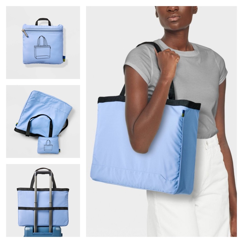Daypack Packing Tote Bag - Open Story™ Blue